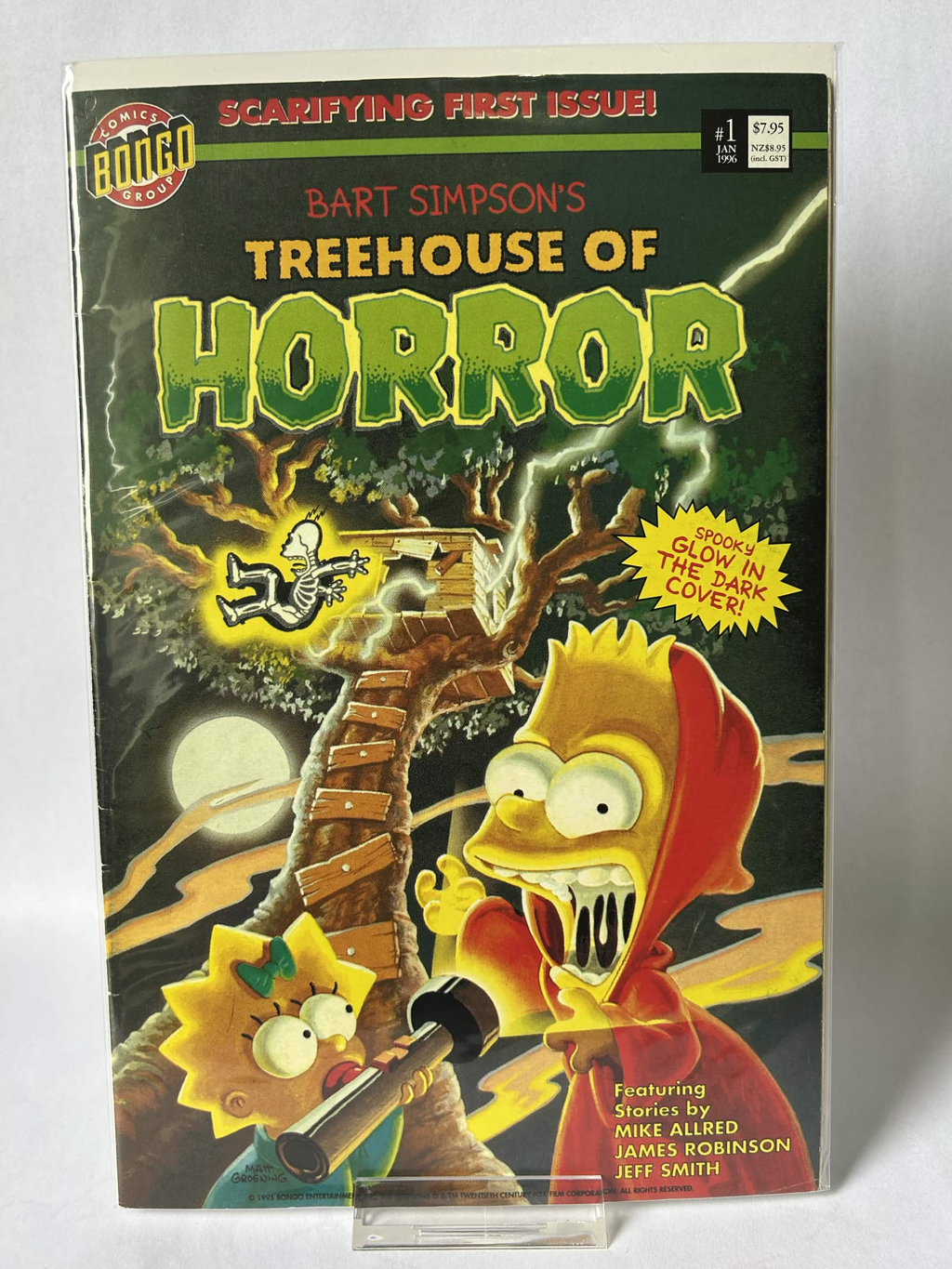 Bart Simpsons Treehouse Of Horror Scarifying First Issue, #1, VF & Sleeved