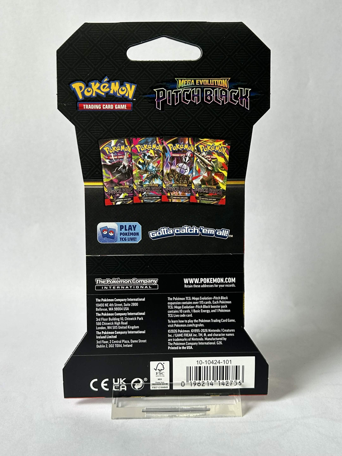 Pokémon Pitch Black Booster Pack