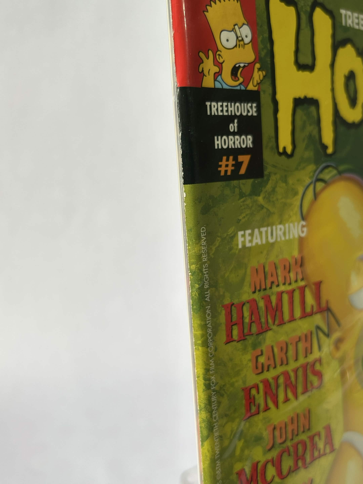 Bart Simpsons Treehouse Of Horror, #7, NM & Sleeved