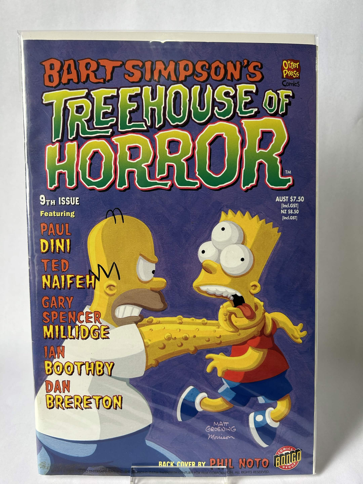 Bart Simpsons Treehouse Of Horror, #9, VF & Sleeved