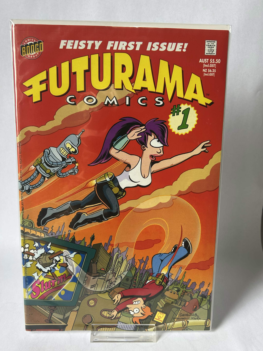 Futurama Feisty First Issue #1 NM & Sleeved