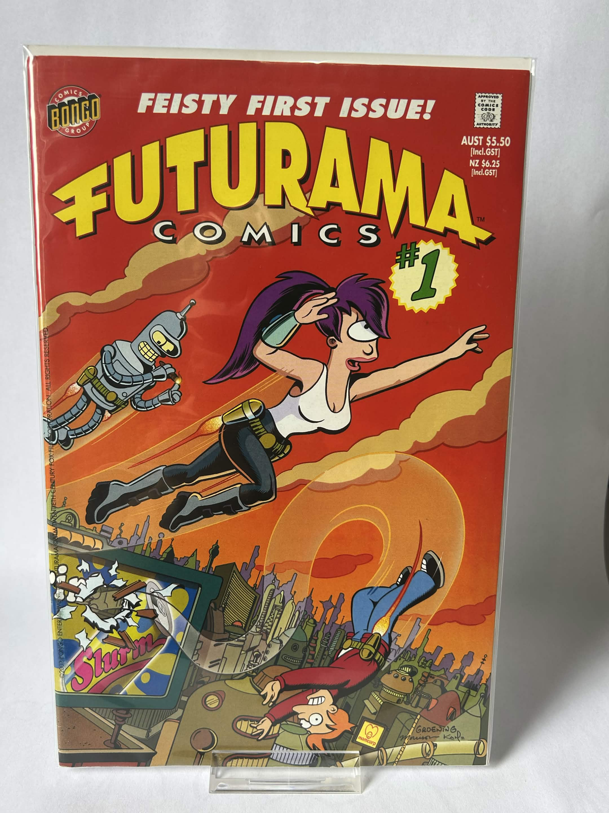 Futurama Feisty First Issue #1 NM & Sleeved