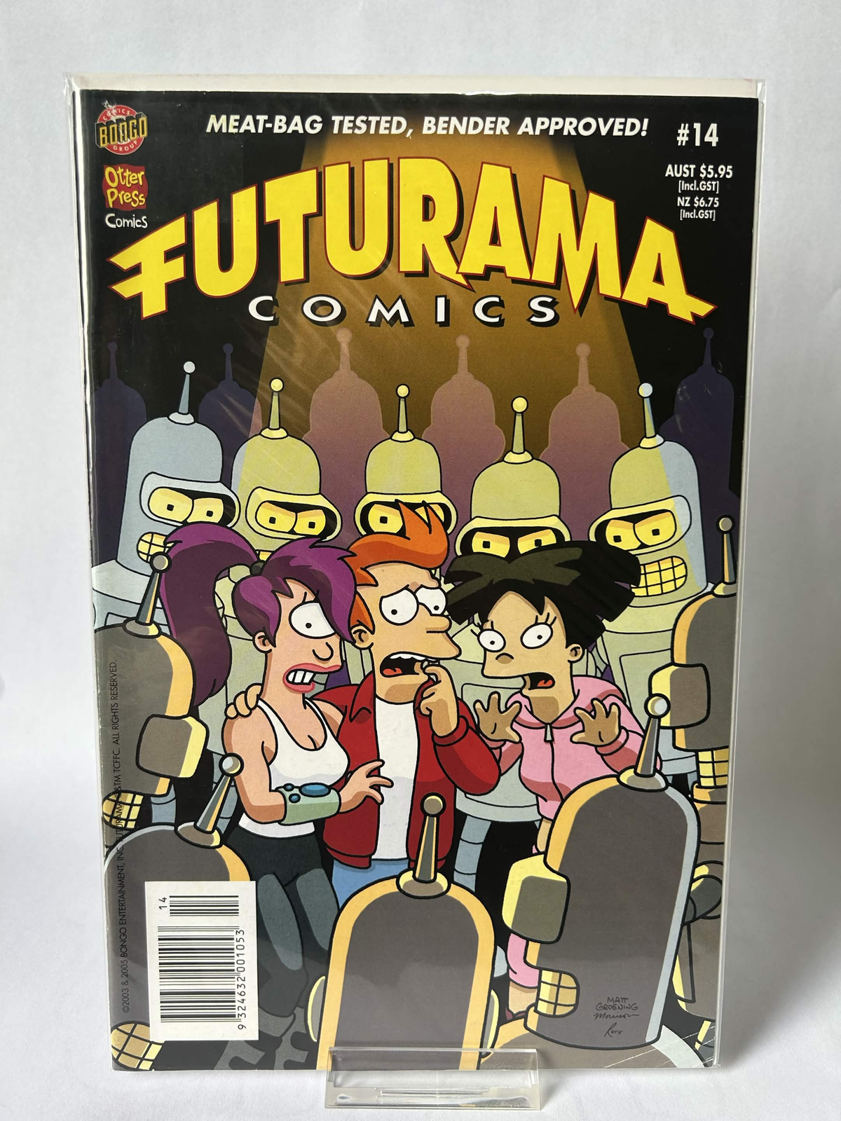 Futurama Comics, Meat-bag tested, Bender approved! #14, VF/FN & Sleeved