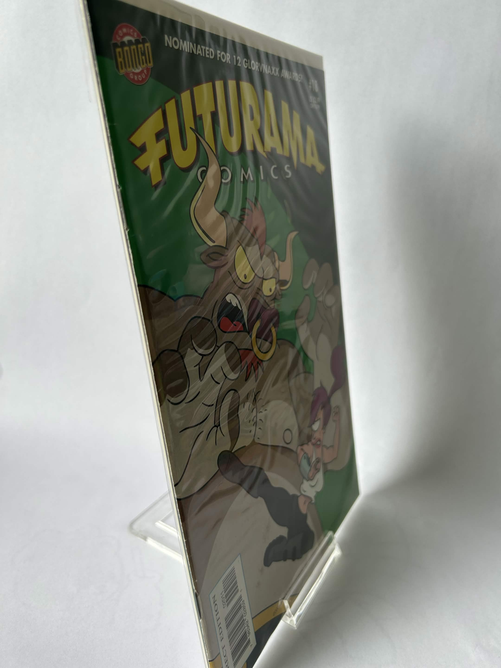 Futurama Comics, Nominated for 12 Glorvnaxx awards! Direct Edition, #18, FN & Sleeved