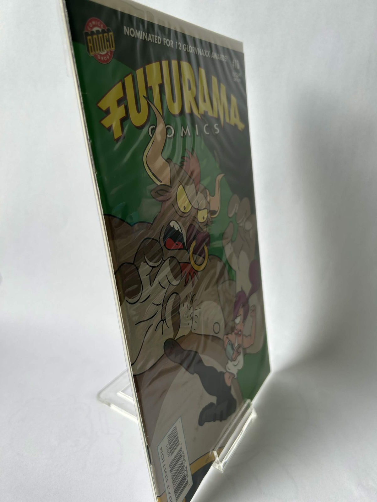Futurama Comics, Nominated for 12 Glorvnaxx awards! Direct Edition, #18, FN & Sleeved