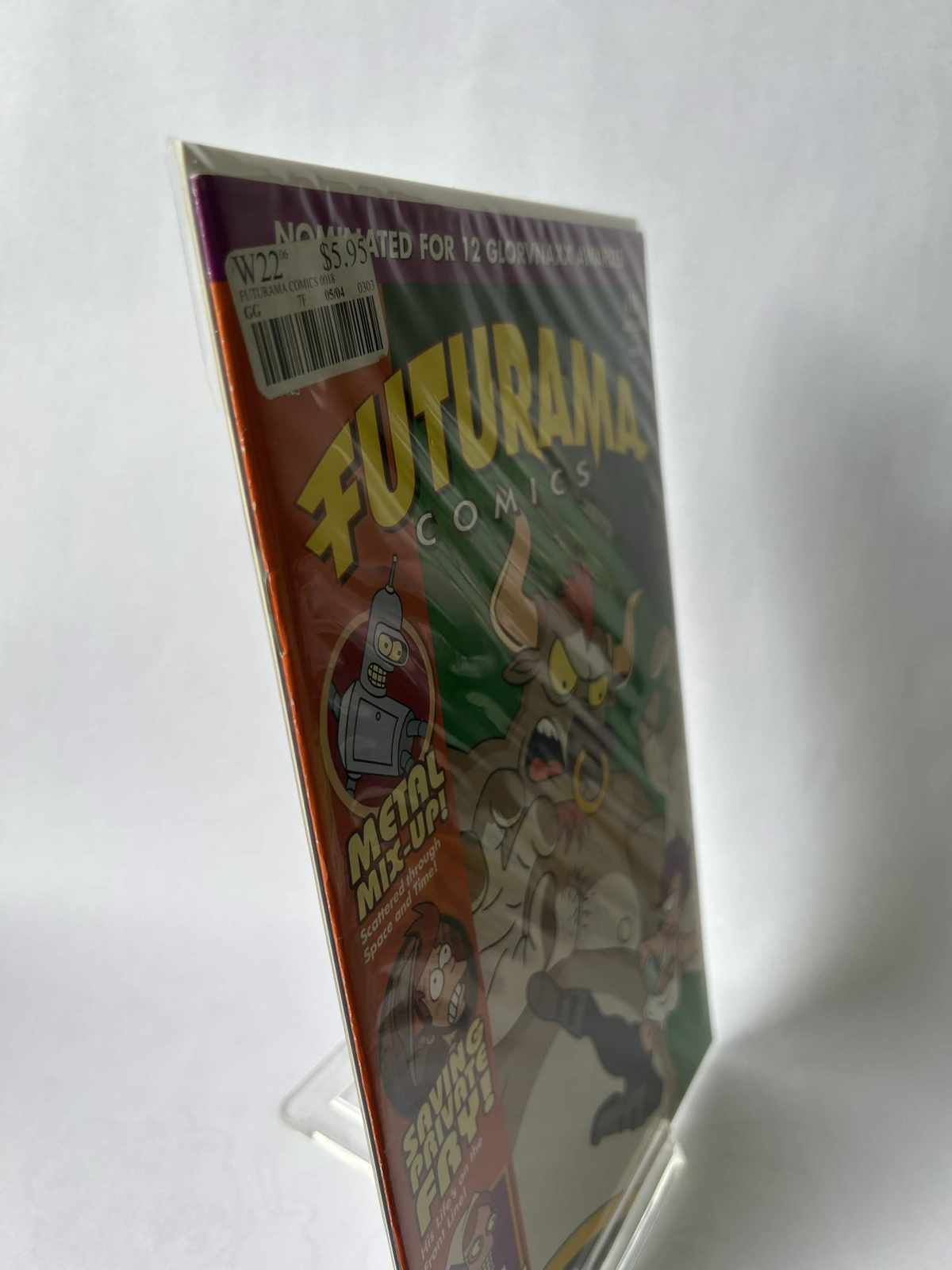 Futurama Comics, Nominated for 12 Glorvnaxx awards! , #18 FN & Sleeved