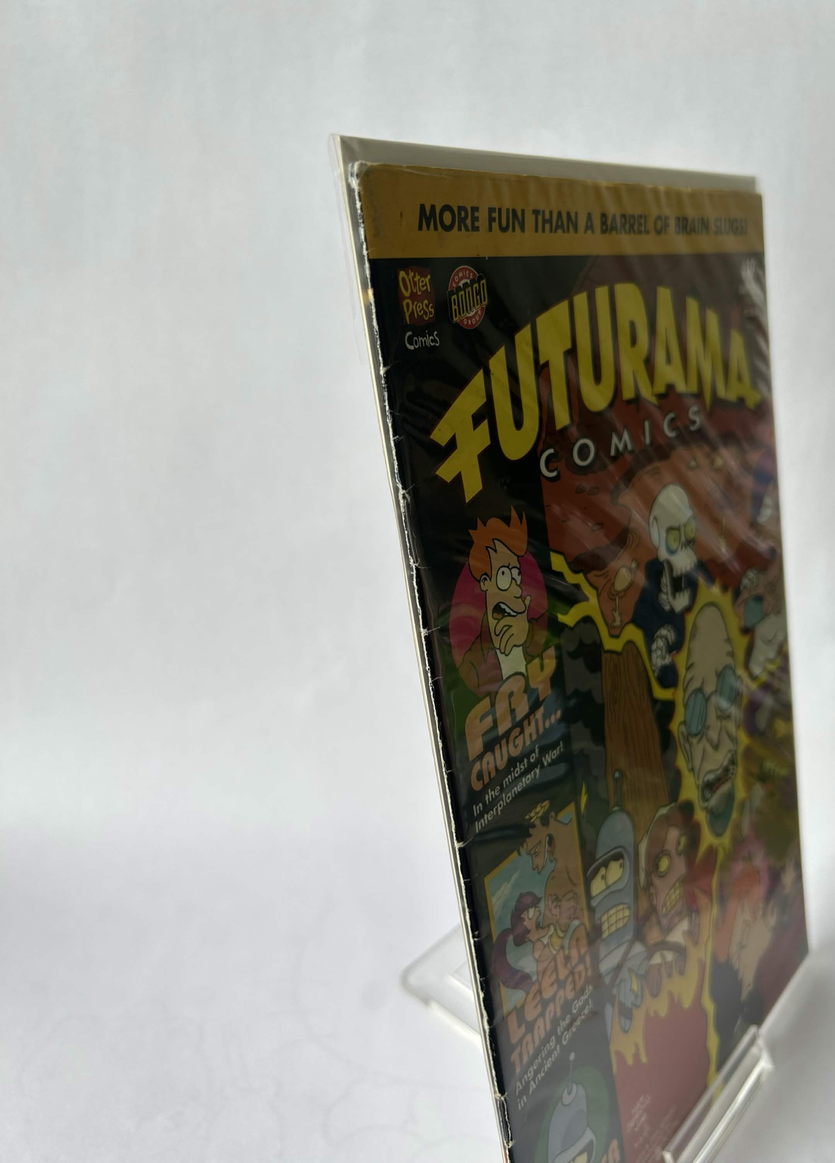 Futurama Comics, More fun than a barrel of brain slugs! #19