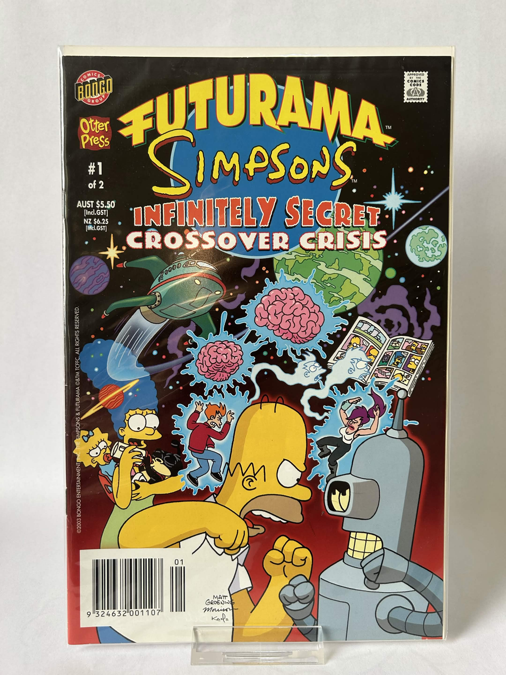 Simpsons Futurama Crossover Crisis Bundle