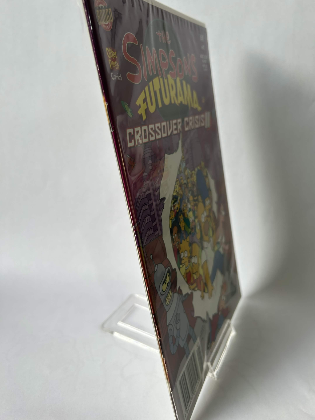 Simpsons Futurama Crossover Crisis 2, #1 of 2, NM & Sleeved