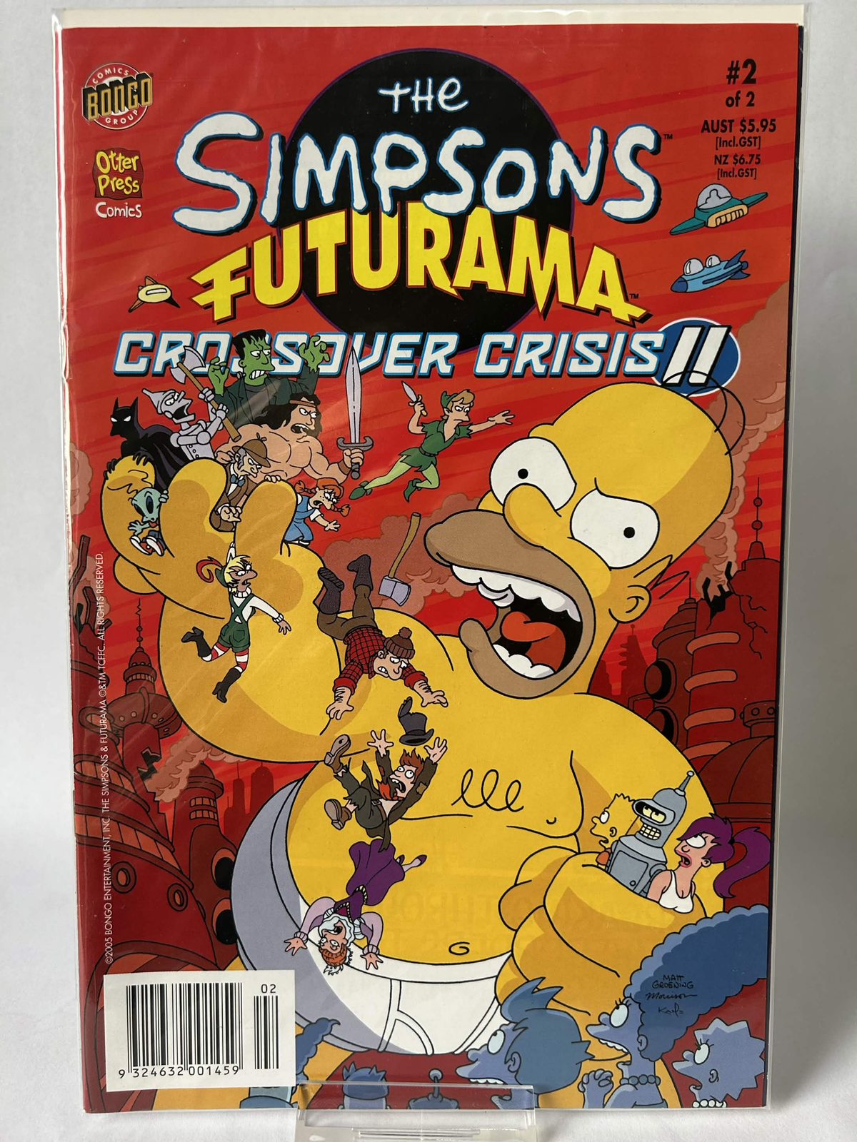 Simpsons Futurama Crossover Crisis Bundle
