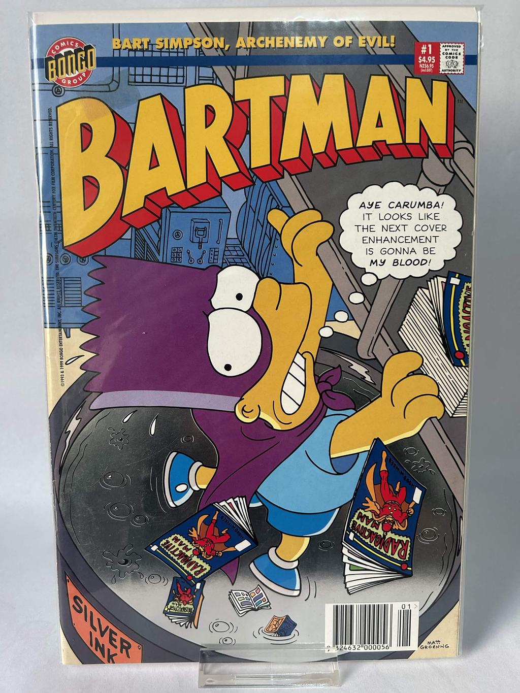 Bart Simpsons, Archenemy Of Evil! BARTMAN Bundle #1-6