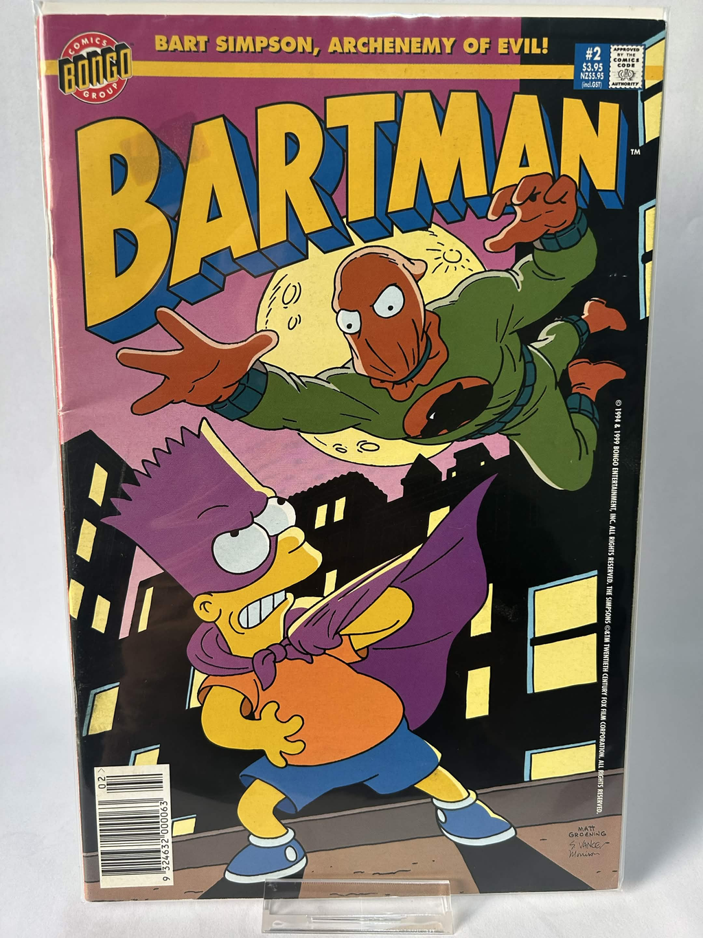 Bart Simpsons, Archenemy Of Evil! BARTMAN Bundle #1-6