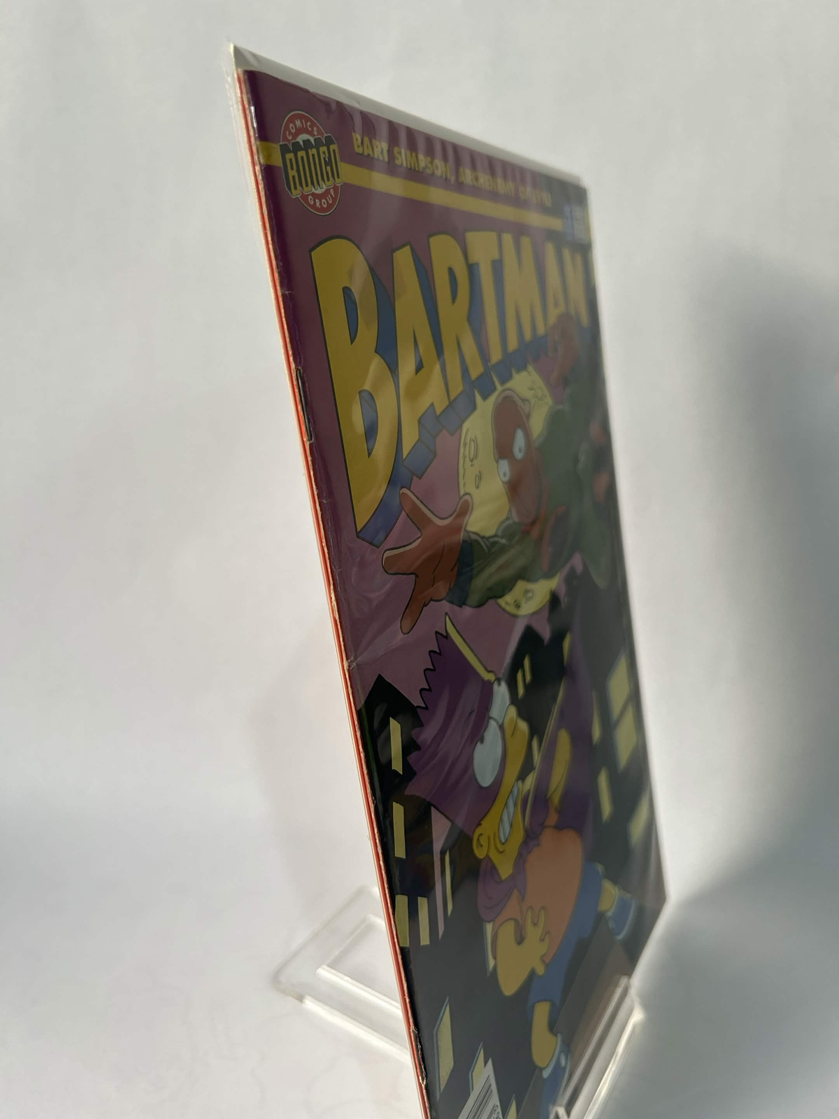 Bart Simpsons, Archenemy Of Evil! BARTMAN, #2, VF/FN & Sleeved