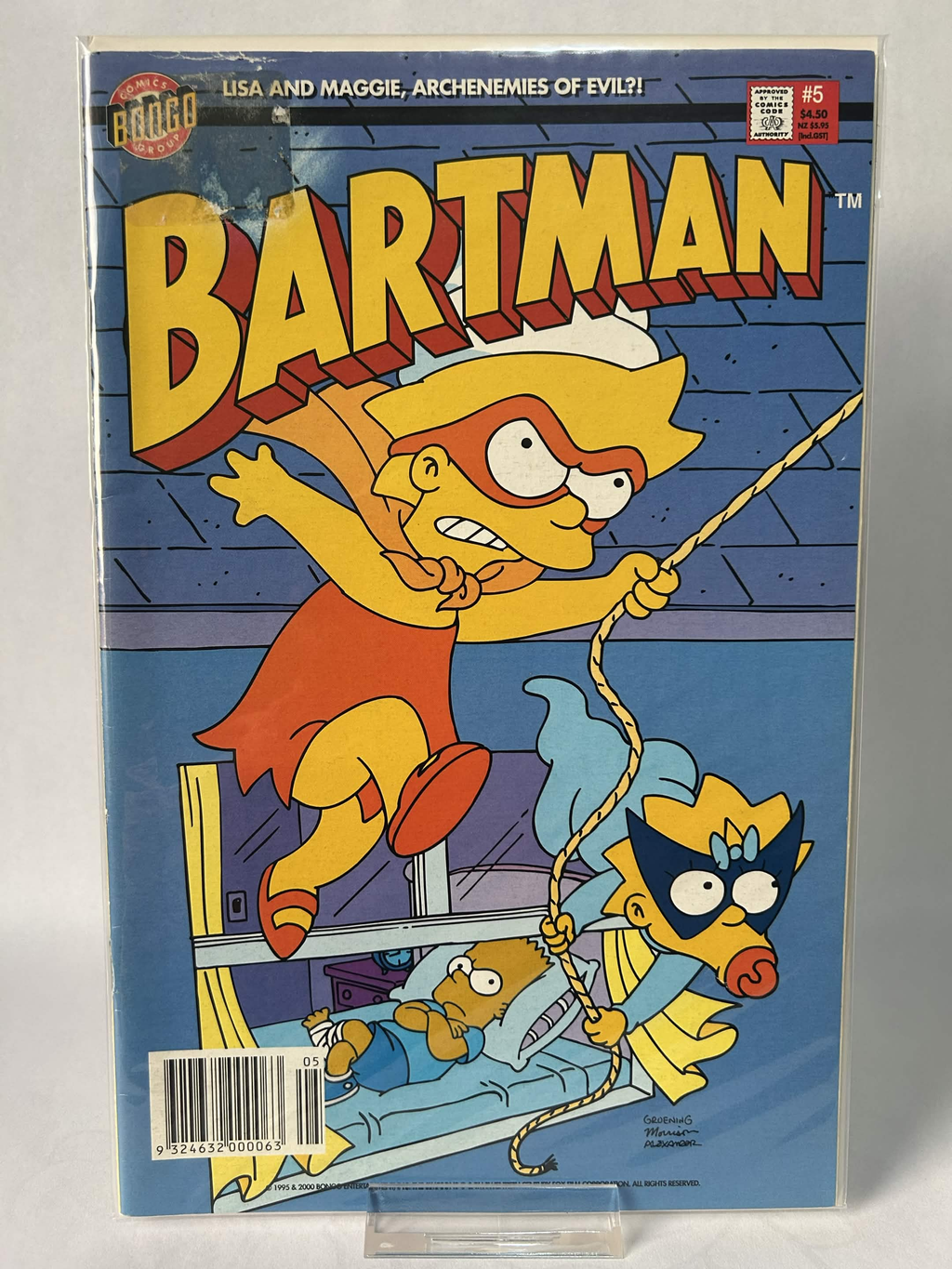 Bart Simpsons, Archenemy Of Evil! BARTMAN Bundle #1-6