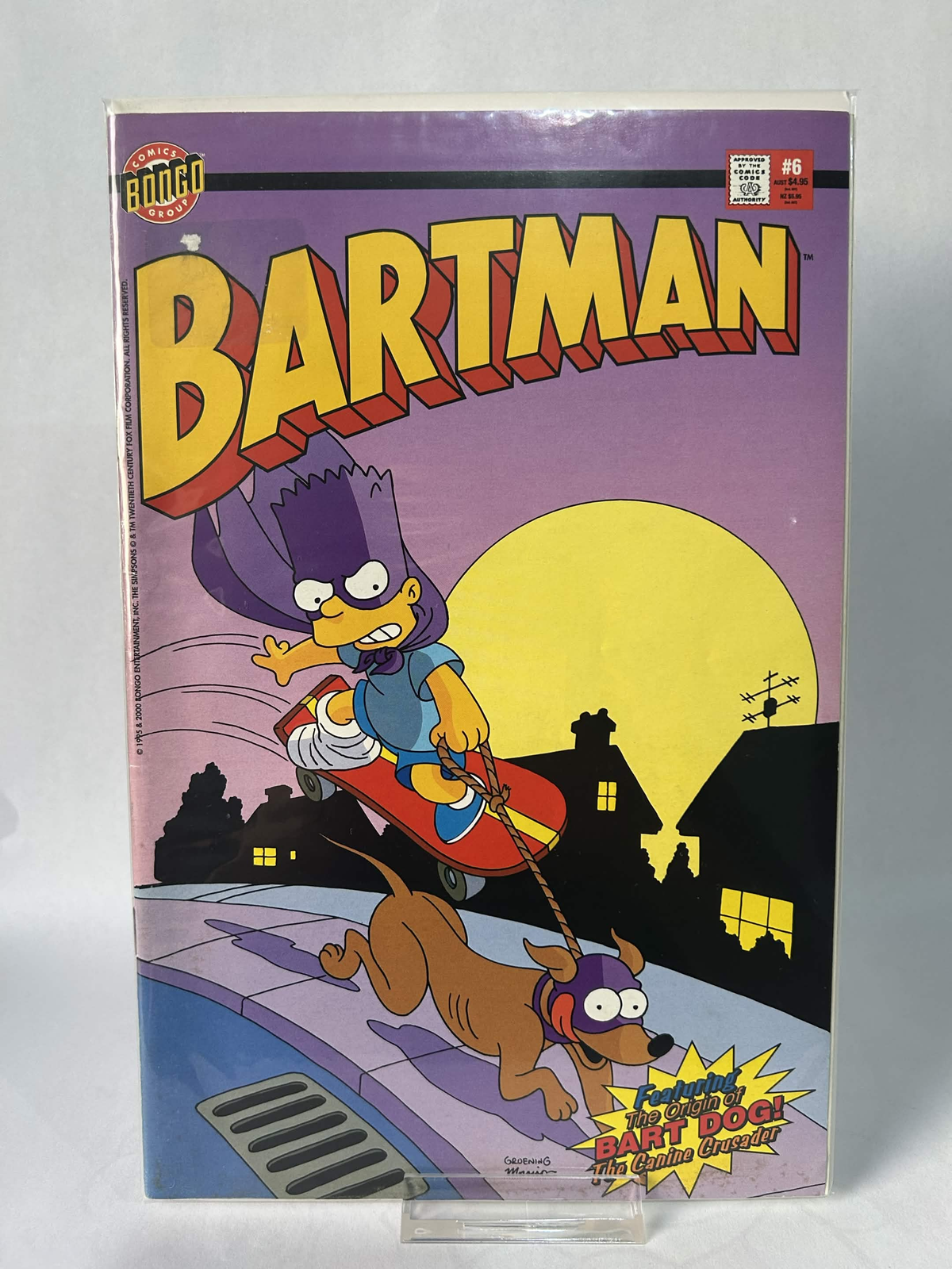 Bart Simpsons, Archenemy Of Evil! BARTMAN Bundle #1-6