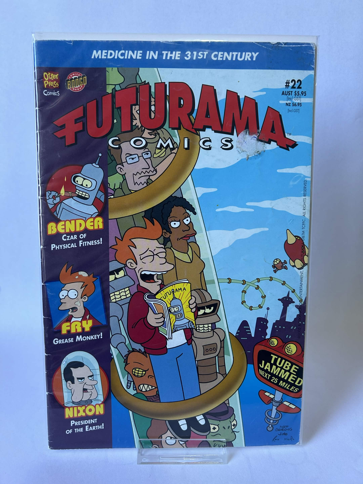 Futurama Comics, Medicine in the 31st century, #22, Damage & Sleeved