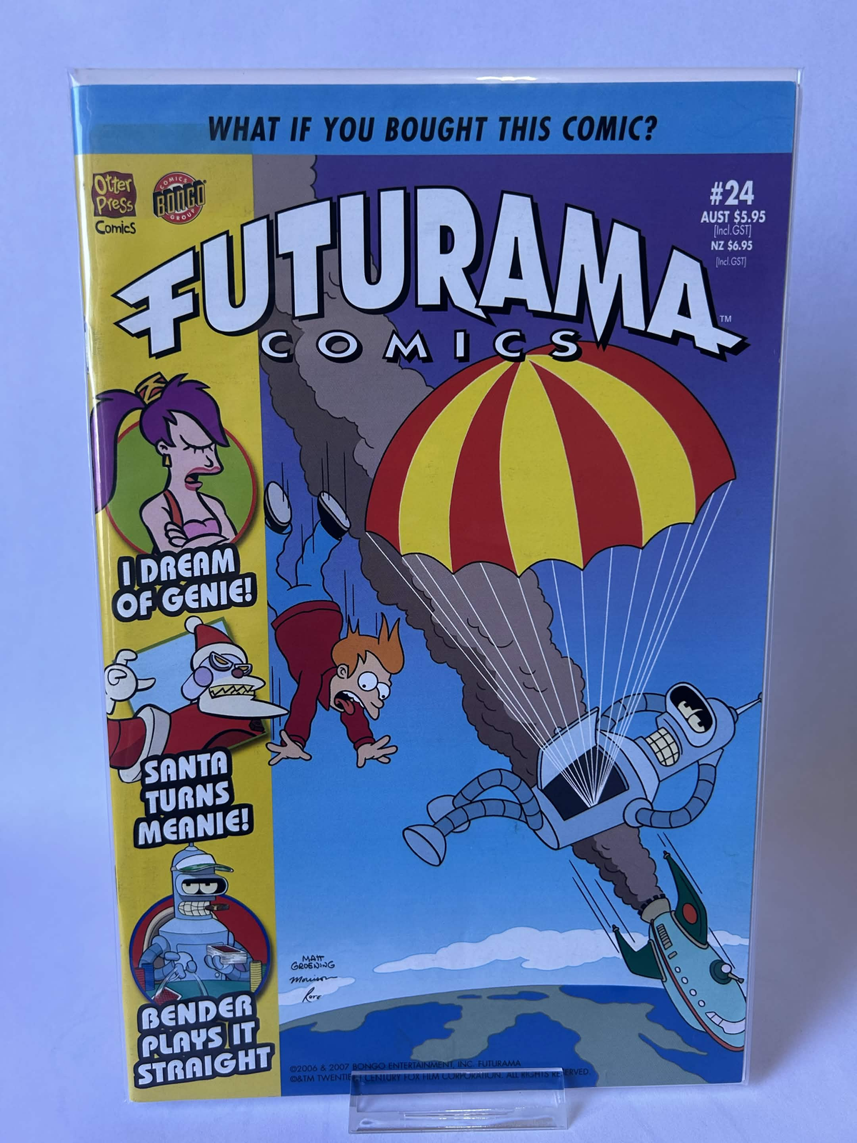 Futurama Comics, What if you bought this comic? #24, VF & Sleeved