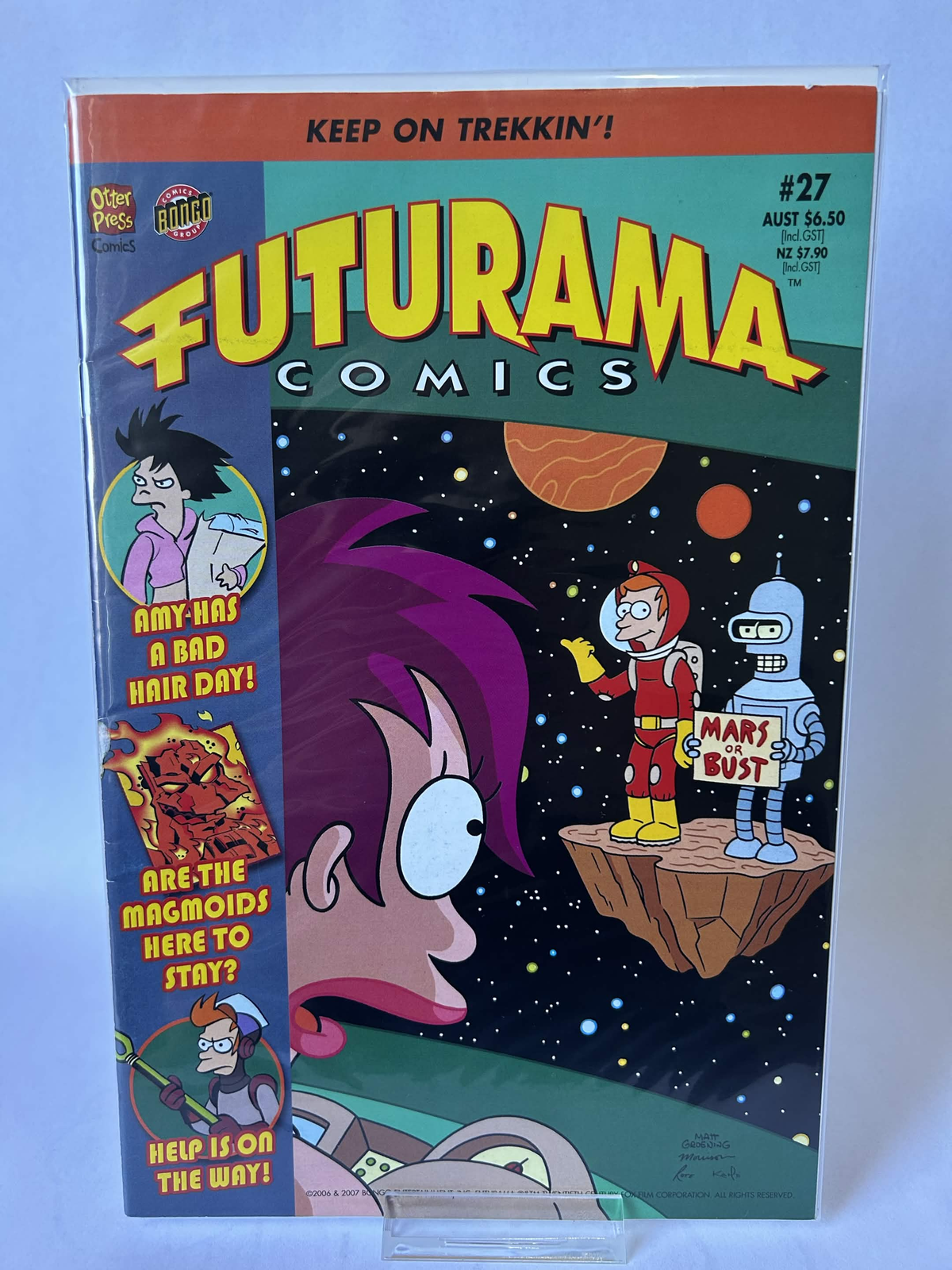 Futurama Comics, Keep on trekkin’! #27, FN & Sleeved