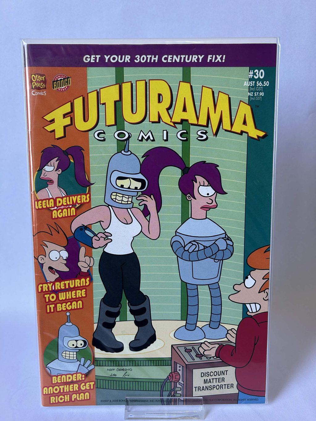 Futurama Comics, Get your 30th century fix! #30, VF/FN & Sleeved