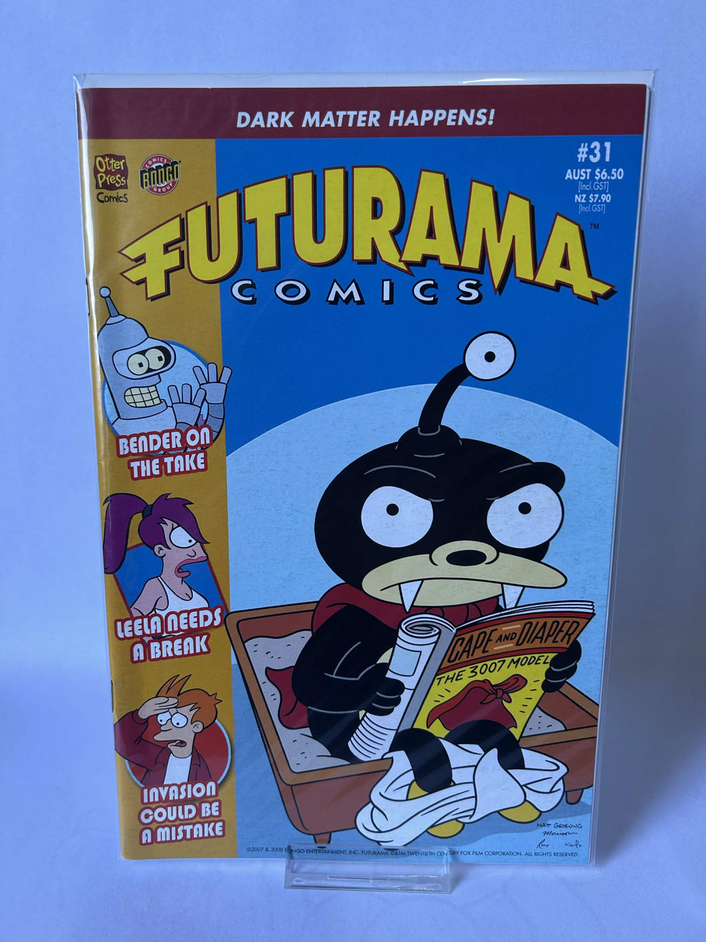 Futurama Comics, Dark matter happens! #31, VF/FN & Sleeved