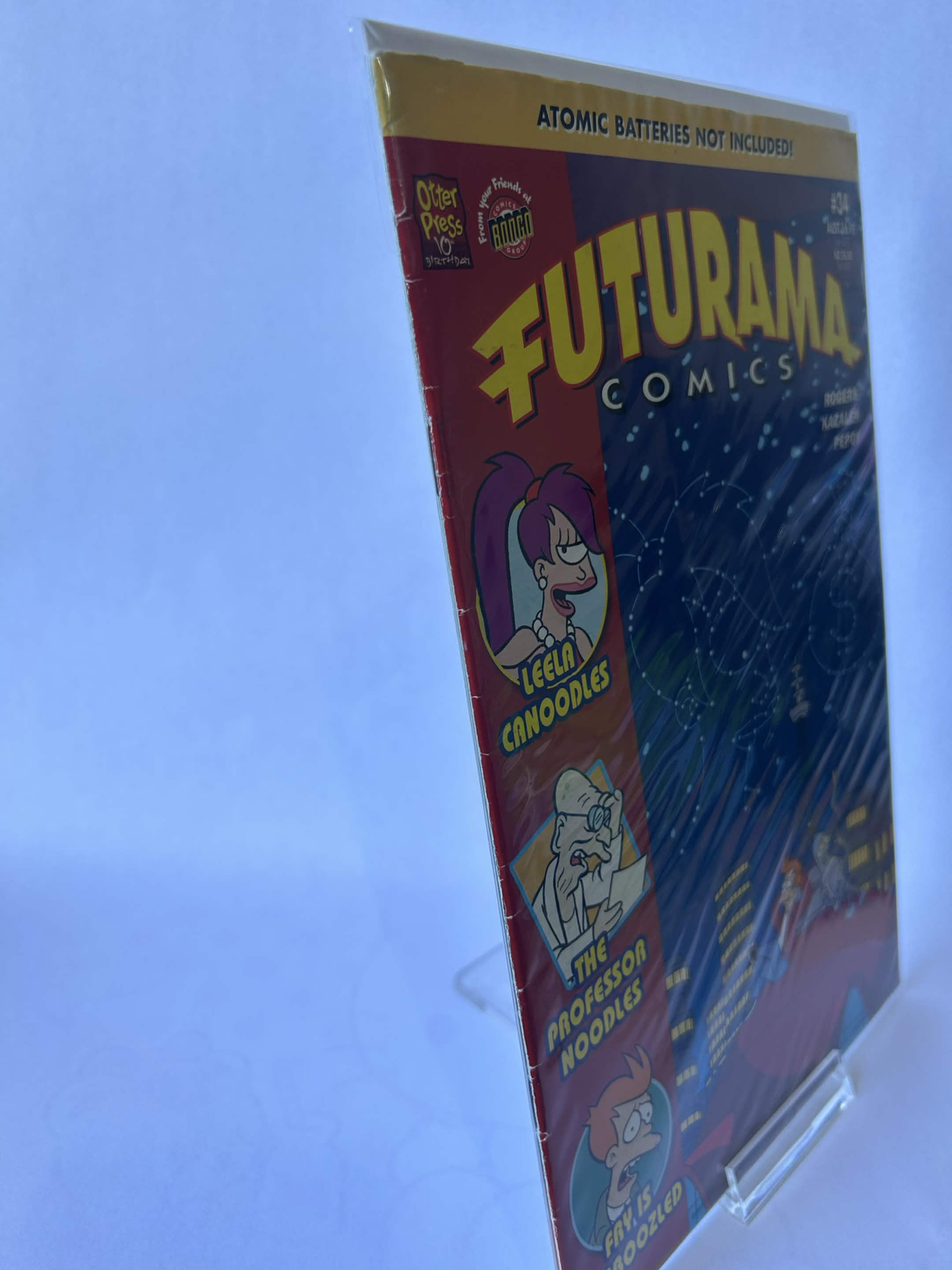 Futurama Comics, Atomic batteries not included! #34, FN & Sleeved