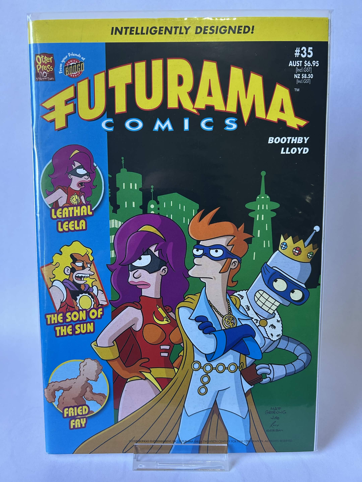 Futurama Comics, Intelligently designed! #35, VF & Sleeved
