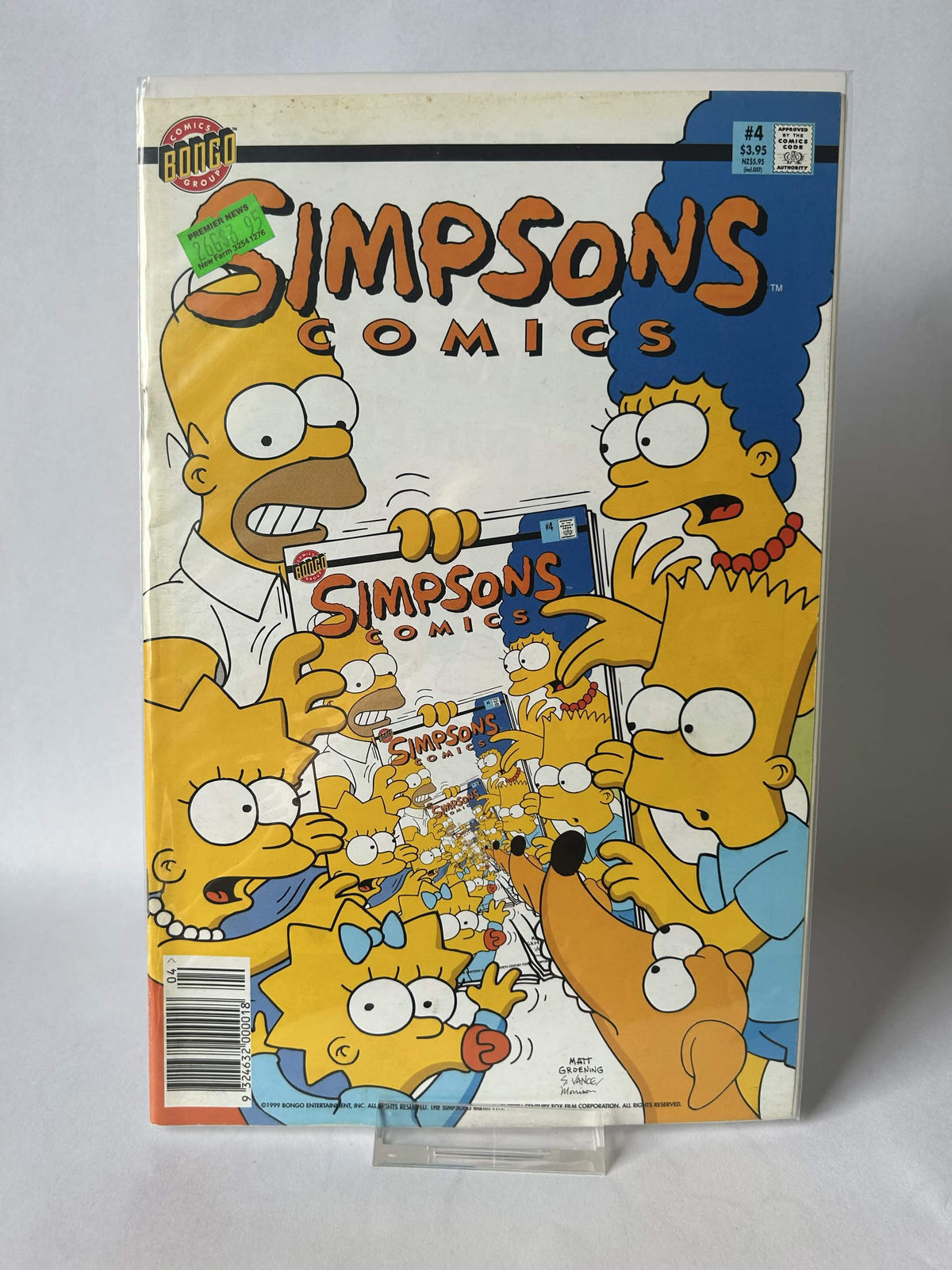 Simpsons Comic, #4, FN & Sleeved