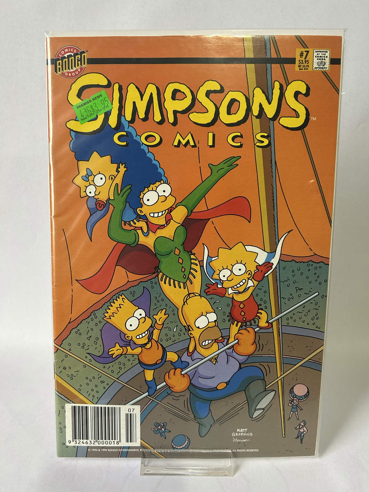Simpsons Comic, #7, VF & Sleeved