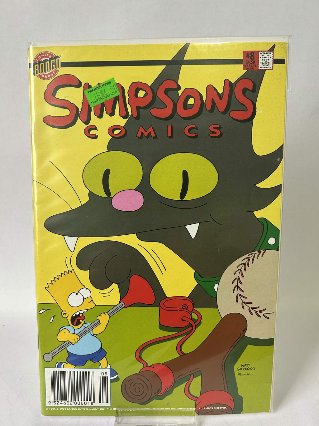 Simpsons Comic, #8, VF & Sleeved