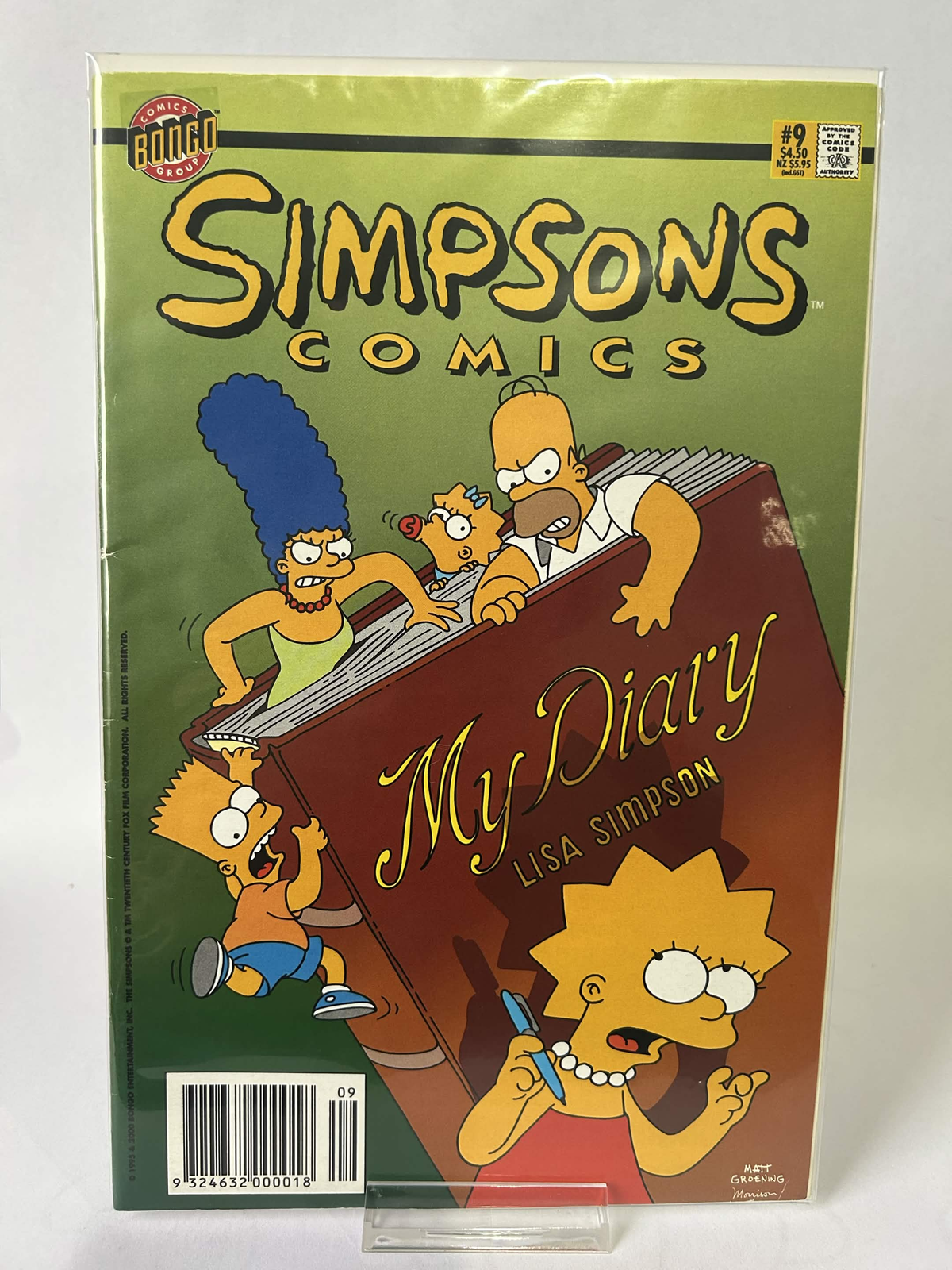 Simpsons Comic, #9, FN & Sleeved