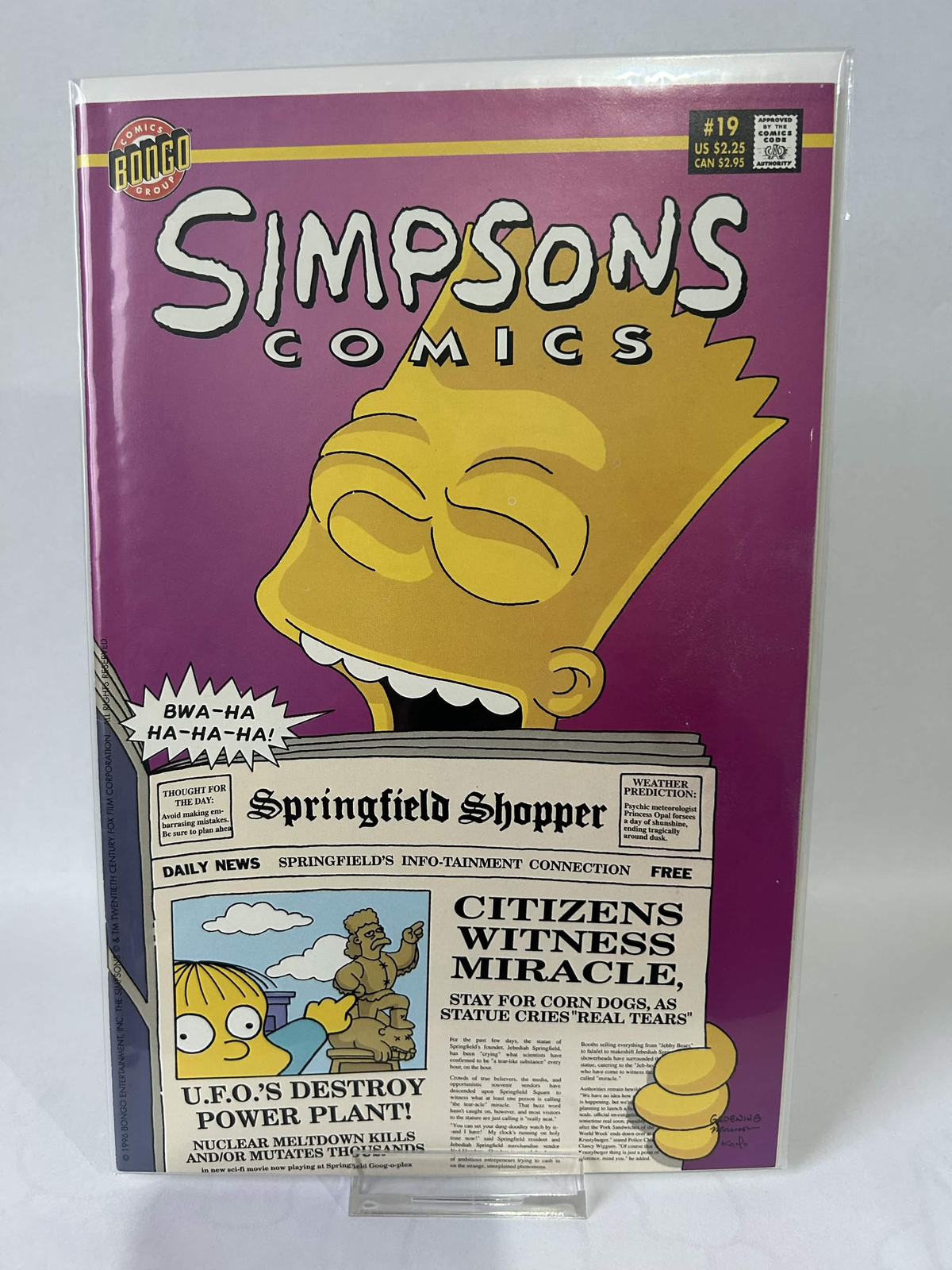 Simpsons Comic, #19, VF & Sleeved