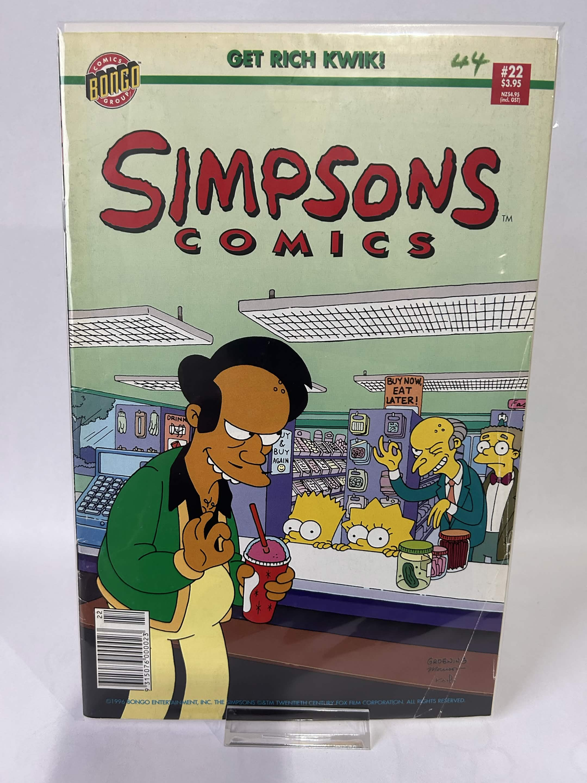 Simpsons Comic, #22, FN/Slight Damage & Sleeved