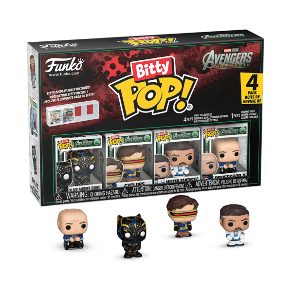 Avengers: Doomsday - Black Panther Bitty Pop! 4 Pack