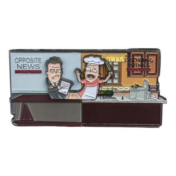 Rick and Morty - Michael & Pichael Sliding Enamel Pin