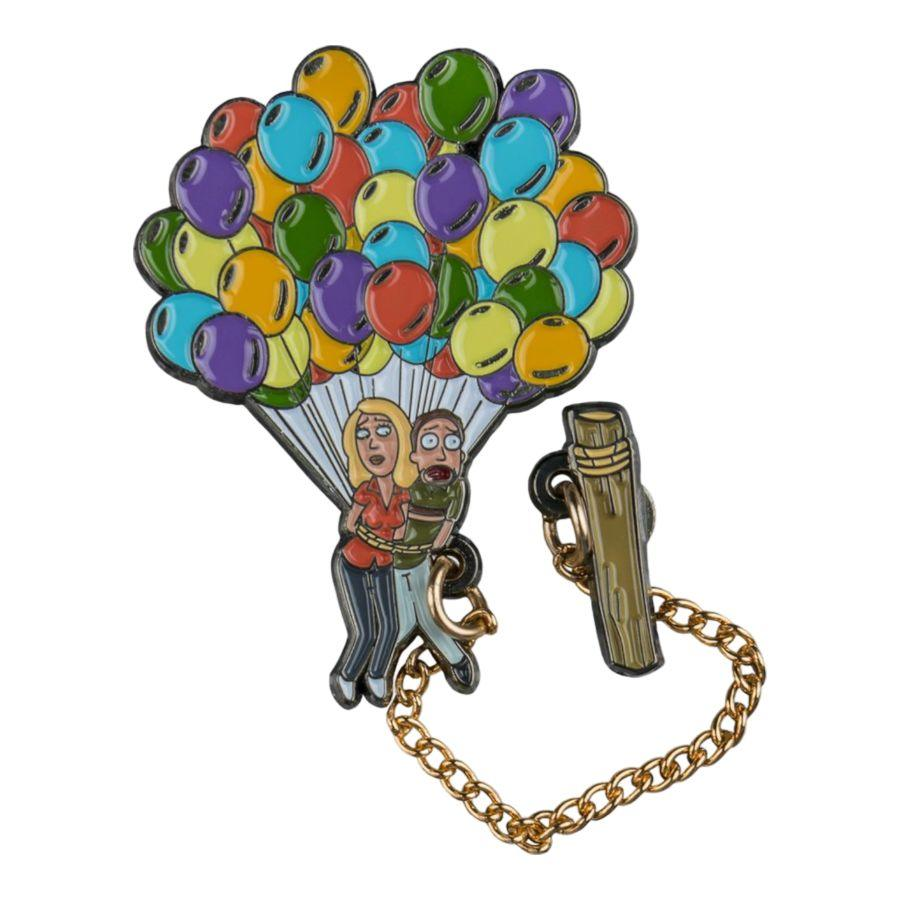 Rick and Morty - Jerry & Beth Floating Enamel Pin